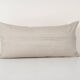 Vintage embroidered cushion cover 46x89 cm