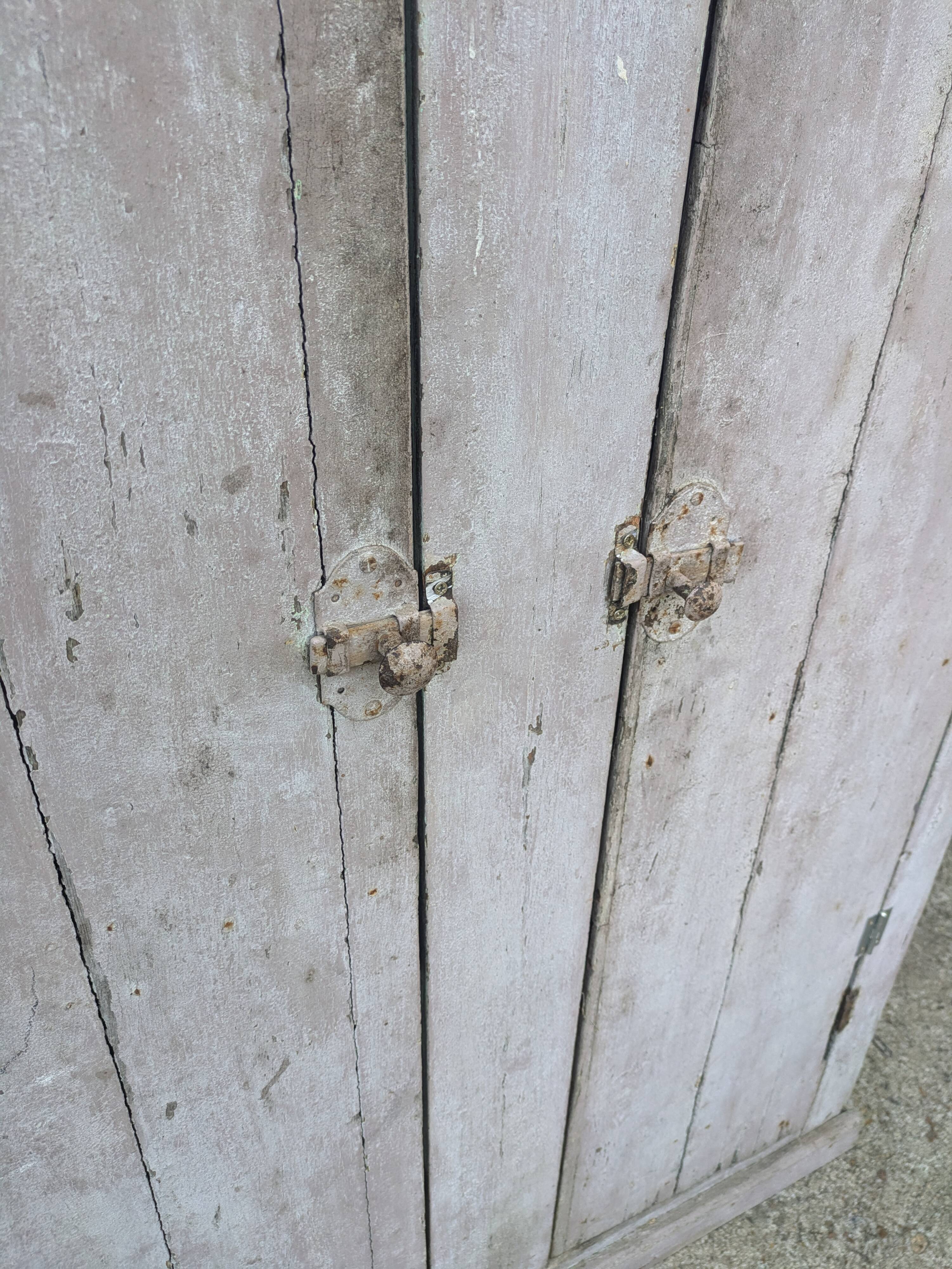 Small patinated cabinet