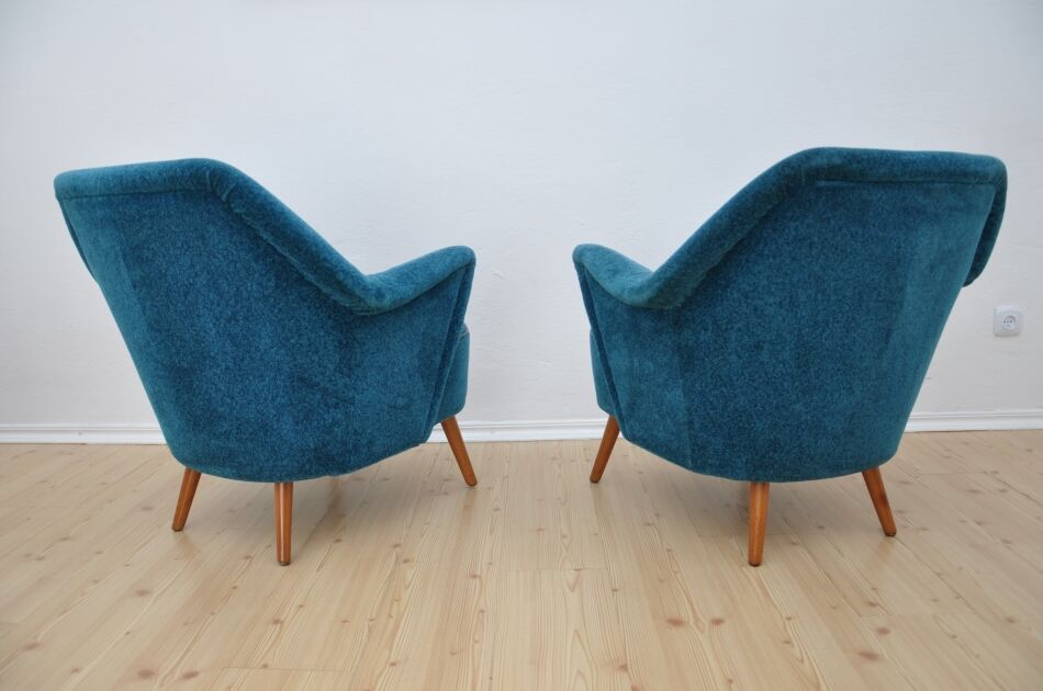 Superb pair of chairs 50 60 organic years