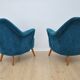 Superb pair of chairs 50 60 organic years