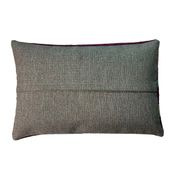 Housse de coussin vintage turque faite à la main, 30 x 50 cm