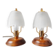 Paire de lampe vintage Italy style art déco
