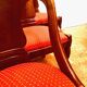 Suite de six chaises gondoles en acajou et placage XX siècle