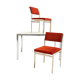TU30 extandable table with 2 matching chairs by Cees Braakman for Pastoe