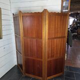 3-panel mahogany screen