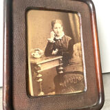 Frame in carved wood