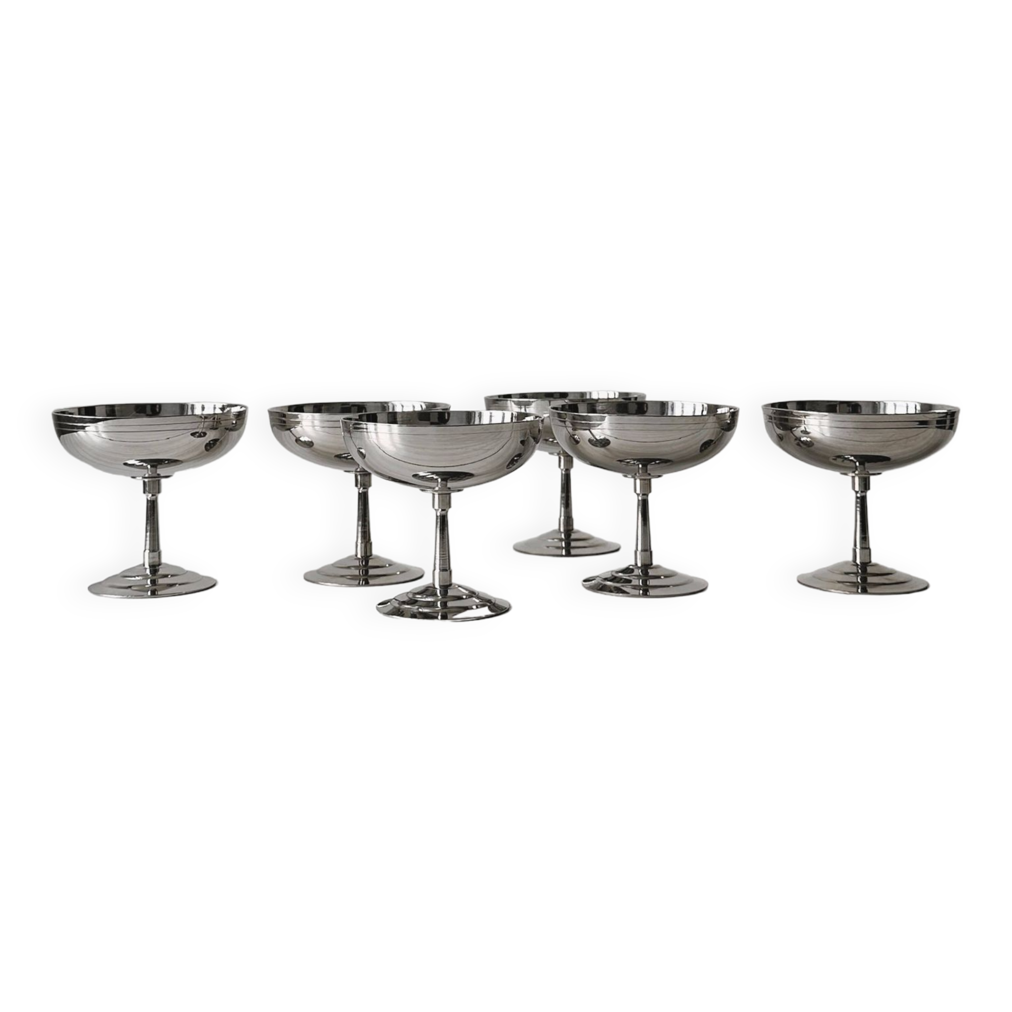 Etang Remy stainless steel bowls - Dessert service