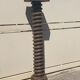 Totem or Harness made with an old press screw late nineteenth century