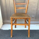 3 chaises bistrot vintage