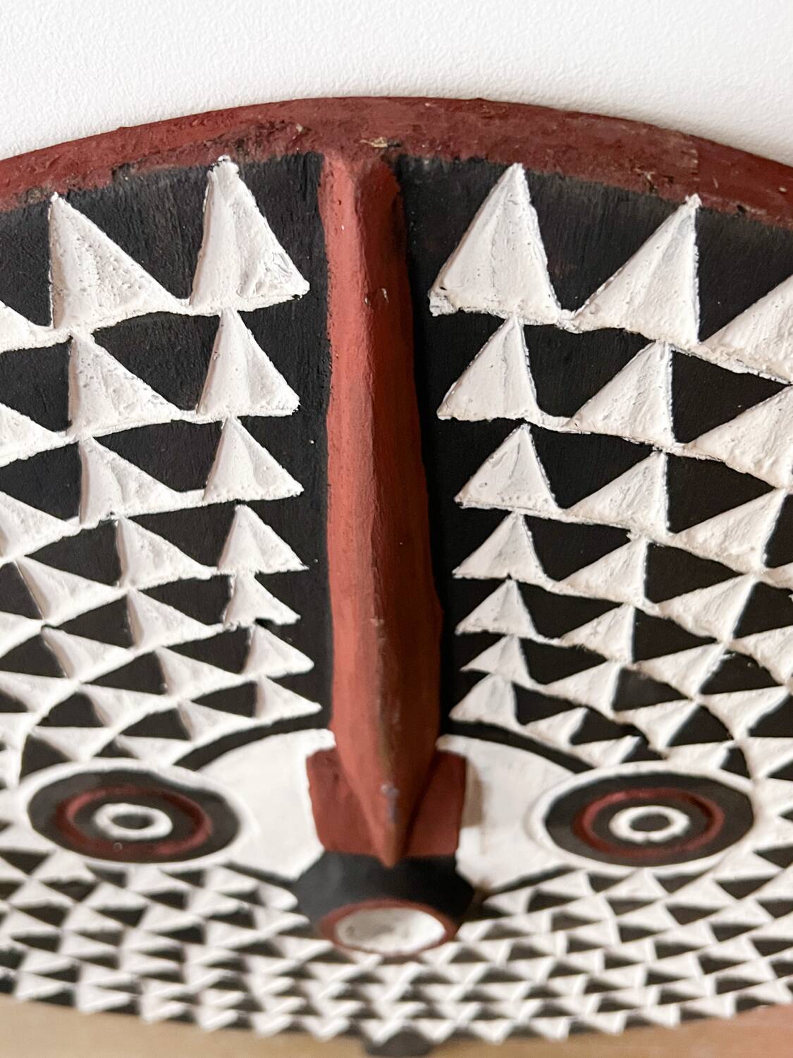 Wooden sun mask (Burkina Faso)