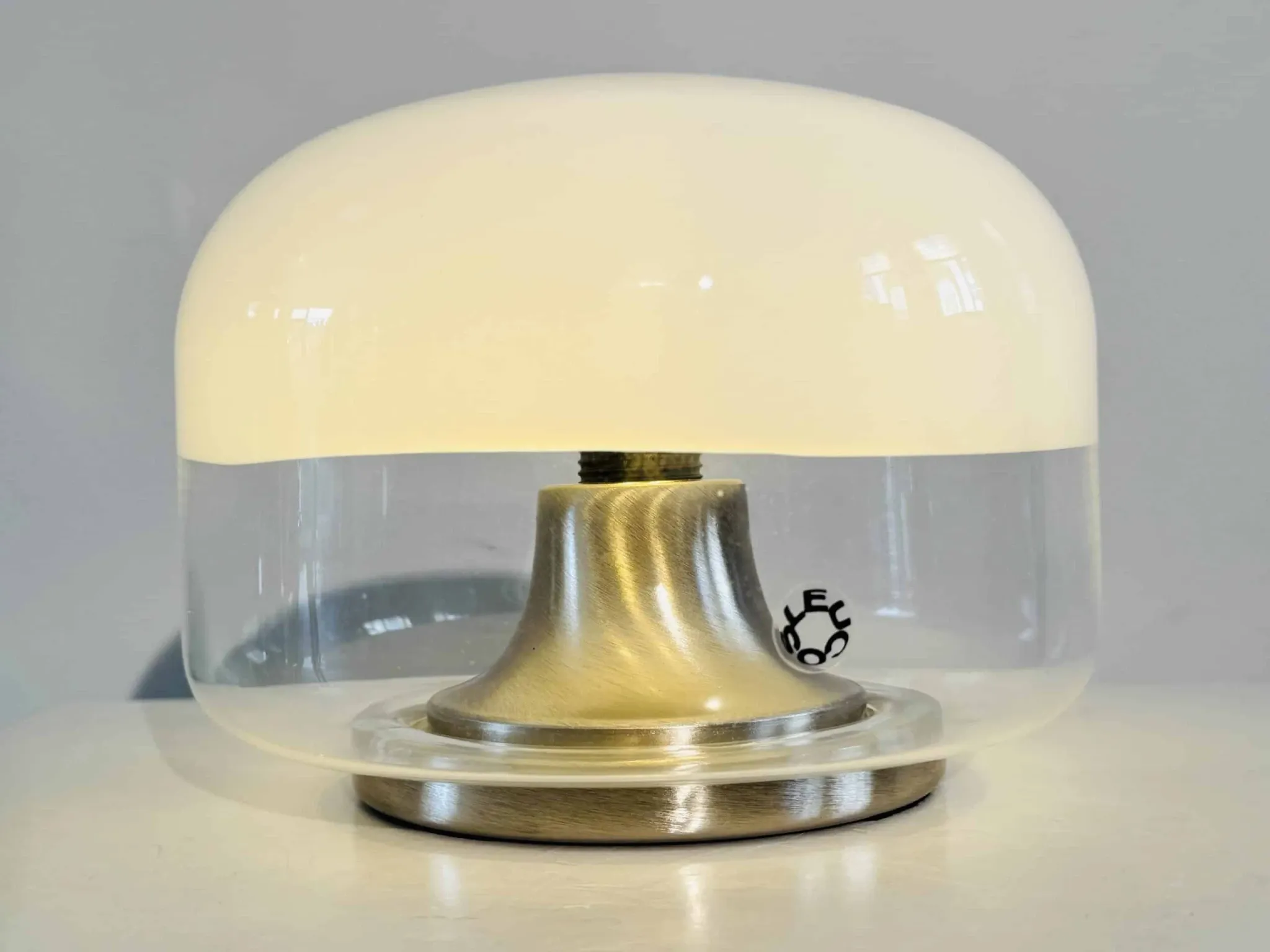 Medusa Table Lamp By Roberto Pamio For Leucos, Italy, 1970S