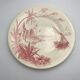 6 dessert plates seen from orient gien 1870