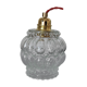 Moulded glass hanging lamp