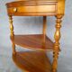 Mid-19th century walnut corner cabinet