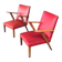 Set of Dutch Lounge Chairs, 1950s