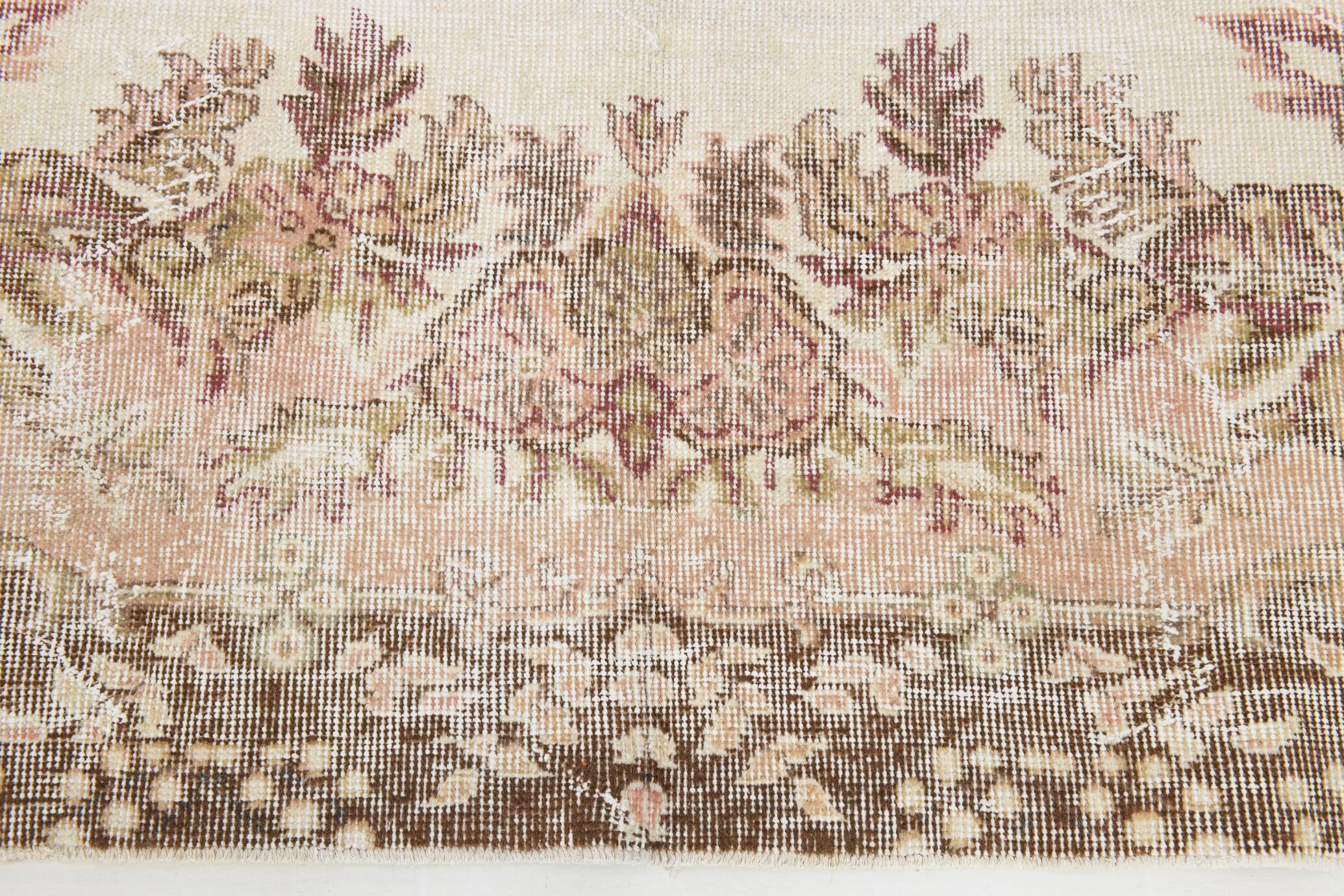 5x9 Rug For Living Room Brown Vintage Rug, 170x272Cm SK 5105