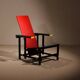 Early ‚Red and Blue‘ Chair by Gerrit Rietveld for Cassina | Italy 1970s