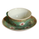 Ancient Chinese cup and mun shou sub-cup