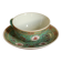 Ancient Chinese cup and mun shou sub-cup