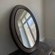 Syla vintage oval mirror
