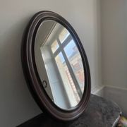 Syla vintage oval mirror