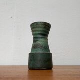 Brutalist pottery vase by Mobach, mid-century, 1960s.