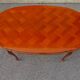 Large oval table in Regency style, extensions under the top.