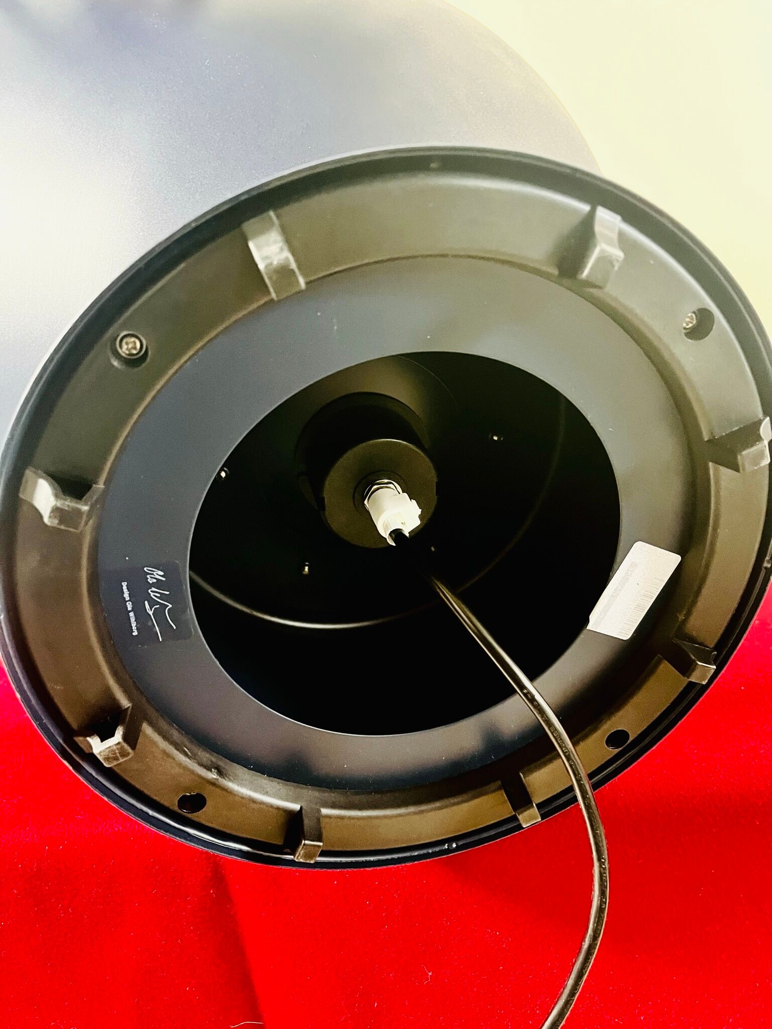 Vintage XL wall, desk lamp by Ola Wihlborg for IKEA ps series 2017