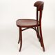 Bistro palm mahogany chair