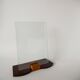 Art deco wood and glass photo holder 1930