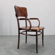1940s Thonet beech chair no. 57, Czechoslovakia