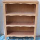 Bibus, small library, vintage raw wood 1960/70