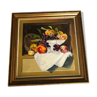 Oil on canvas Still Life Chapuzot 96