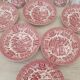 Tasses et sous-tasses Ironstone / service café thé Anglais "Olde Count