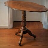 Louis Philippe-era mahogany healing, with a tilting tray