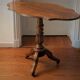 Louis Philippe-era mahogany healing, with a tilting tray