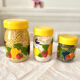 Glass jars The Perfect 70's vintage fruit décor
