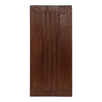16th Century oak carved Gothic Panel, Belgium