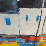 Oil on canvas Breton coast
