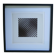 Tableau Vintage Art Optique - Victor Vasarely - Frame 40x40cm
