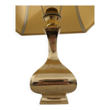 Solid brass lamp Aran model design Ciangiacomo circa 1970