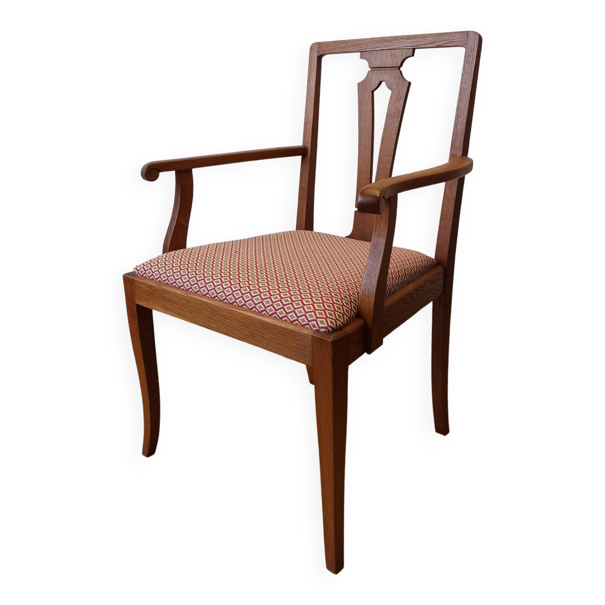 1930s wooden office chair.