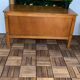 Vintage wooden chest/bench from the 60s/70s.