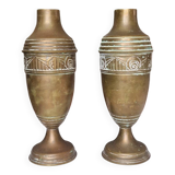 Vase en laiton
