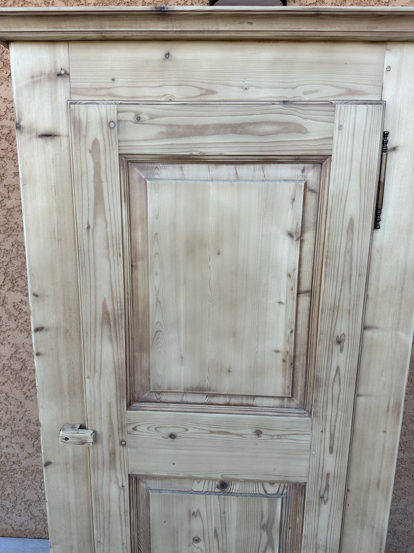 Meuble bonnetier  Parisienne bois brut vintage 