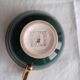 Dark green and gold cups from the 50s Salins.