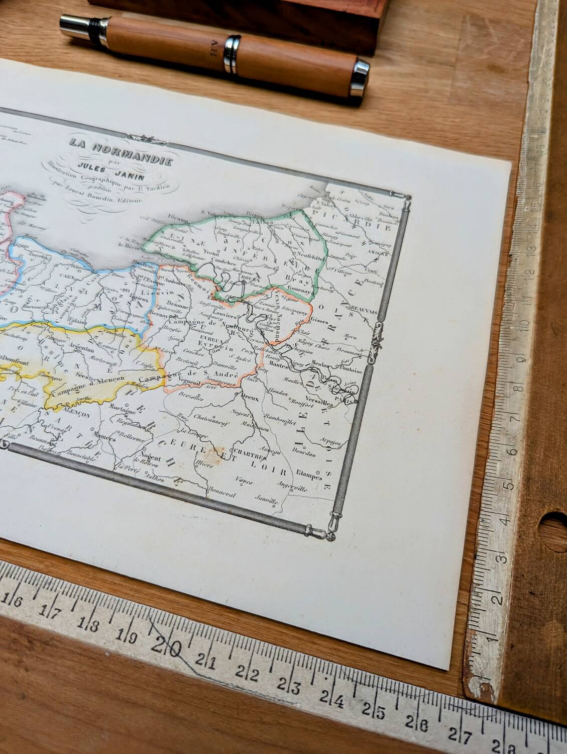 Printed in 1844, La Normandie.