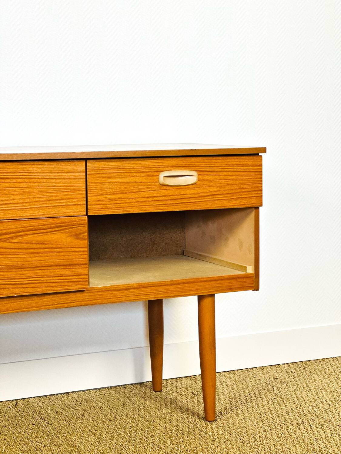 Vintage teak sideboard from the 1960s