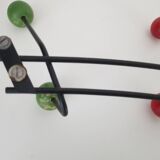 Vintage wall coat rack