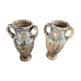 Pair vase Renault Silver Dear